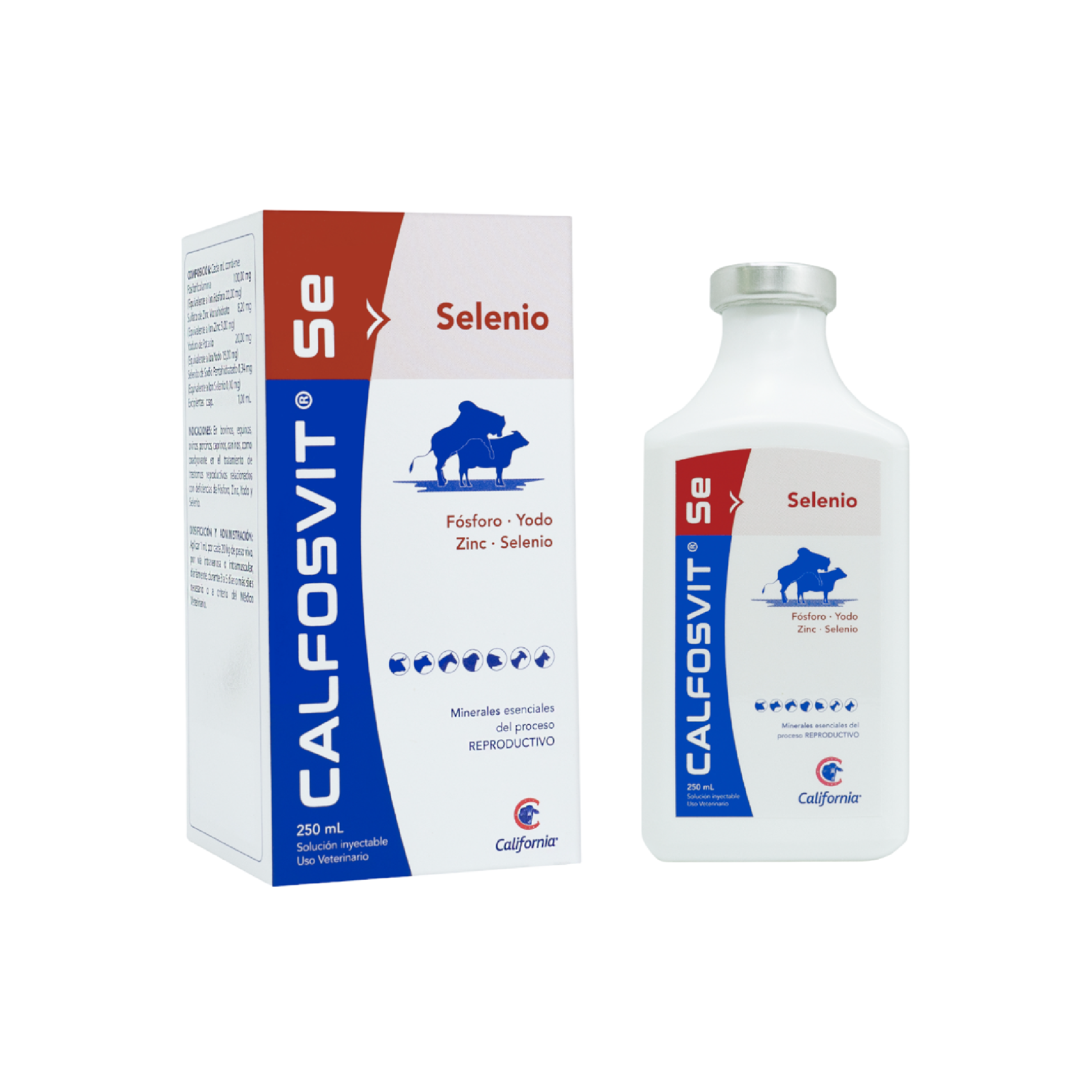 Calfosvit Selenio – Suplemento Mineral Reproductivo con Selenio y Yodo (250 ml / 500 ml / 50 ml)