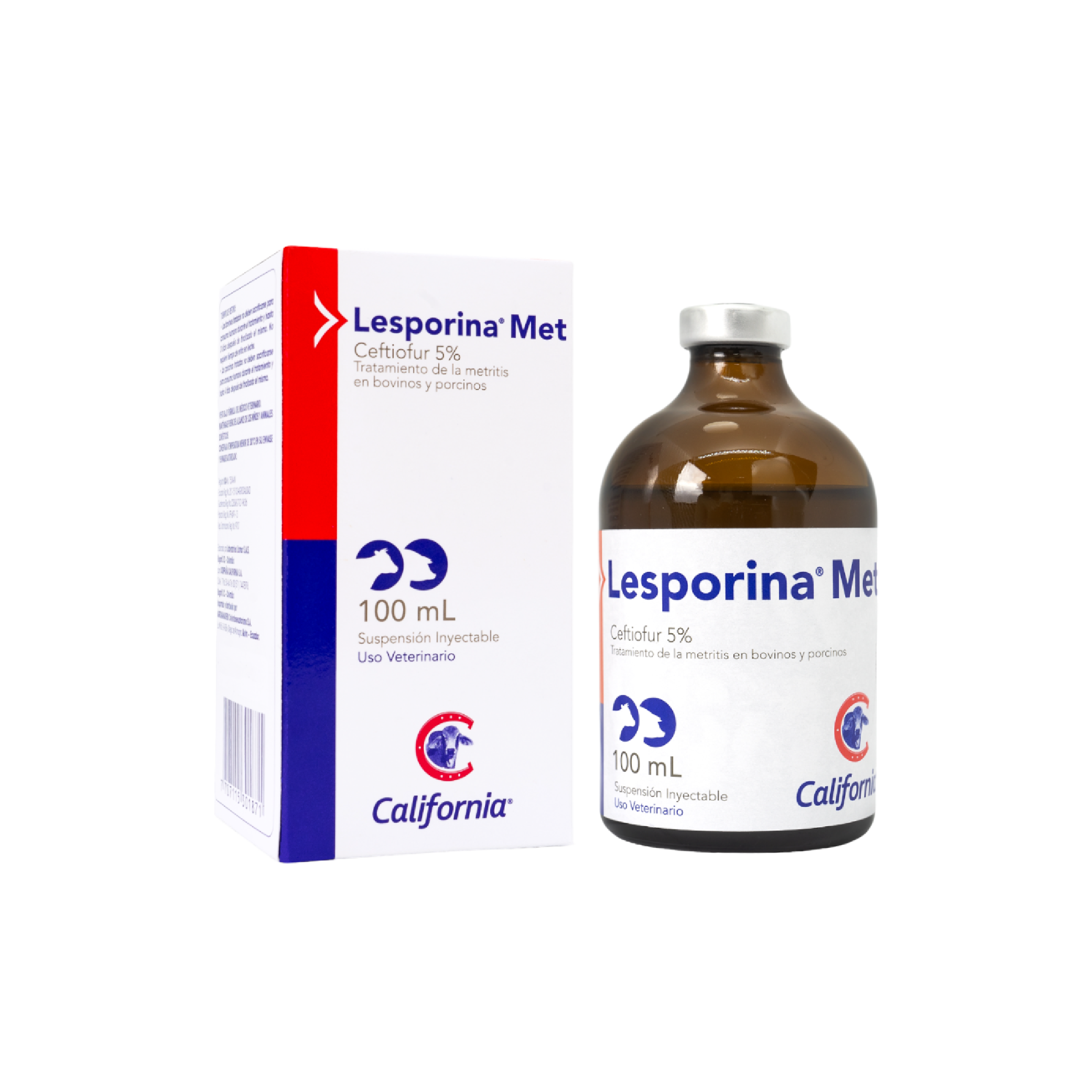 Lesporina Met – Antibiótico inyectable con espiramicina y metronidazol de amplio espectro