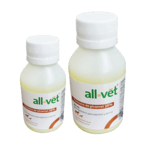 Pamoato de Pirantel 2.5% - Oral Antiparasitario Gastrointestinal para Perros