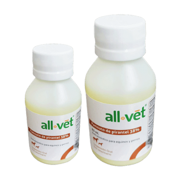 Pamoato de Pirantel 2.5% - Oral Antiparasitario Gastrointestinal para Perros