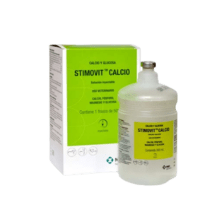 Stimovit Calcio – Solución Inyectable con Calcio, Magnesio y Glucosa para Vacas con Hipocalcemia – MSD