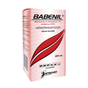 Babenil 20 mL – Hemoparasiticida Concentrado para Babesiosis y Tripanosomosis