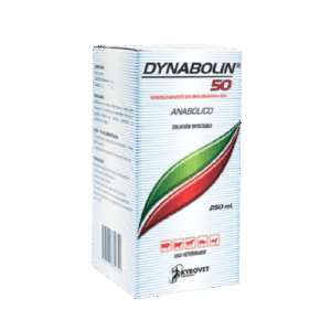 Dynabolin 50 – Anabólico Inyectable de Boldenona para Bovinos, Equinos, Porcinos y Caninos