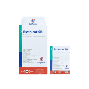 Extin Rat – Rodenticida Peletizado de Alta Eficacia (20 g / 50 g)