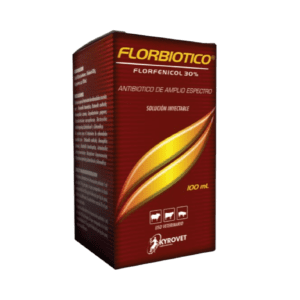 Florbiotico Inyectable 20 mL – Solución Antibiótica de Florfenicol al 30 % para Bovinos y Porcinos
