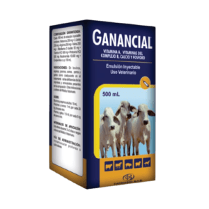 Ganancial Inyectable 50 mL – Estimulante del Crecimiento y Metabolismo en Bovinos y Porcinos