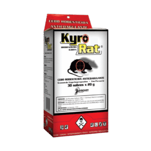 Kyro‑Rat 20 g – Cebo Rodenticida Anticoagulante con Brodifacoum