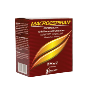 Macroespiran 13 M.U.I – Espiramicina 13 Millones UI Inyectable