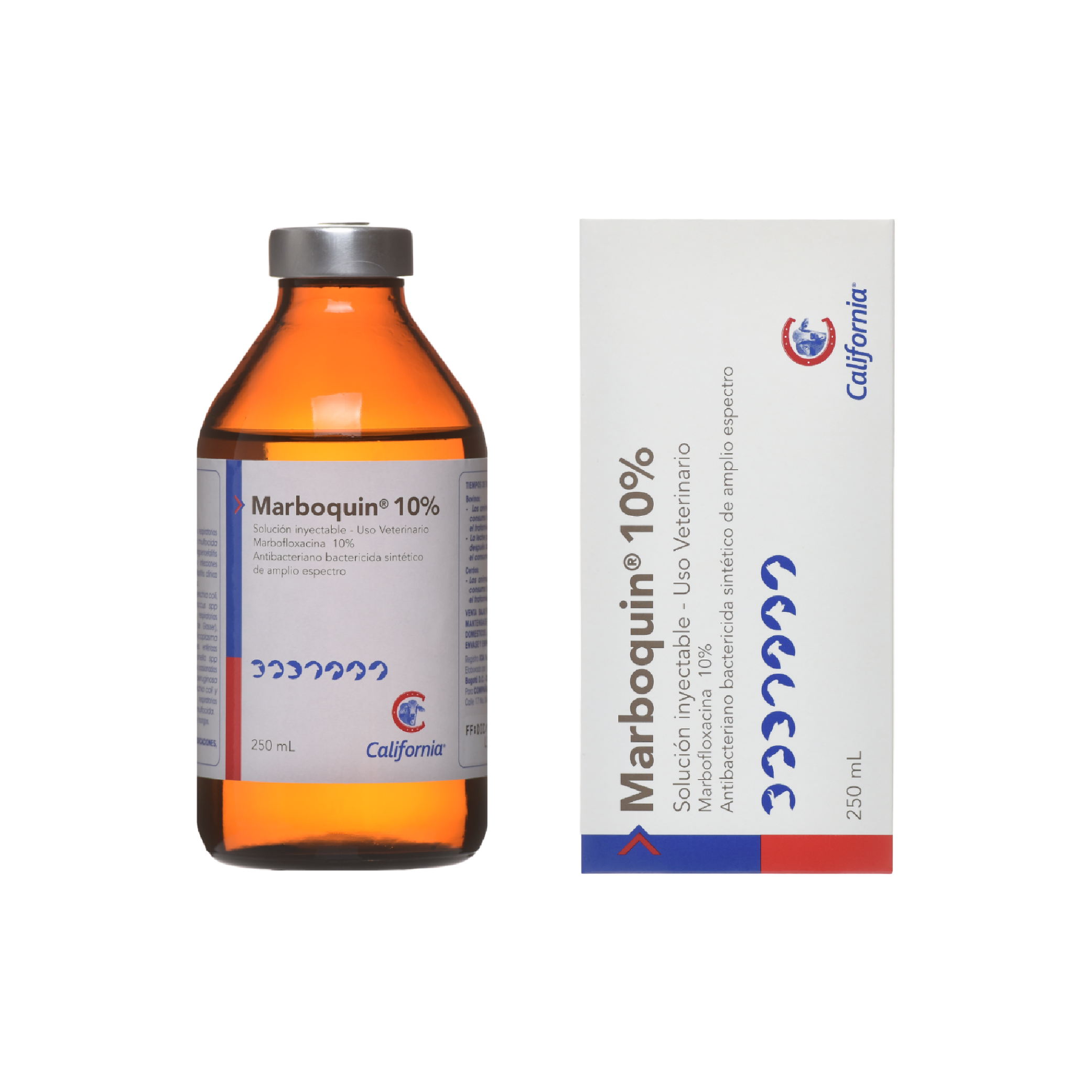 Marboquin 10% – Antibiótico inyectable de alta eficacia con marbofloxacina