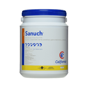 Sanuch Polvo 250 g – Antibacteriano intestinal en polvo para animales de producción