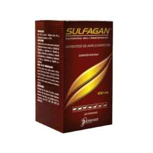 Sulfagan 10 mL – Antibiótico Inyectable de Amplio Espectro (Sulfadiazina + Trimetoprim)