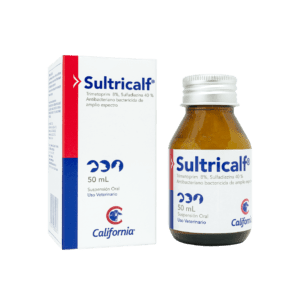 Sultricalf 50 mL – Antibacteriano inyectable con sulfas y trimetoprim