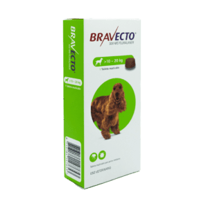 Bravecto 10–20 kg – Antiparasitario Oral para Perros Medianos con Eficacia Prolongada – MSD