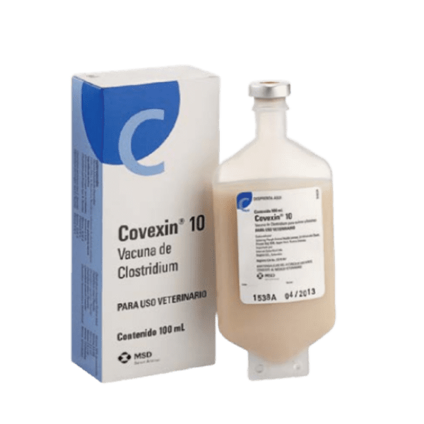 Covexin 100 ML – Vacuna Polivalente para Bovinos contra Clostridios y Pasteurella – MSD