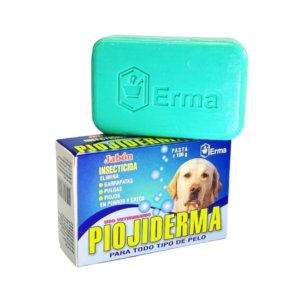 Jabón Insecticida Piojiderma – Control de Ectoparásitos en Caninos y Felinos