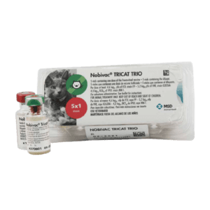Nobivac Tricat Trío – Vacuna Trivalente para Gatos contra Rinotraqueítis, Calicivirus y Panleucopenia – MSD