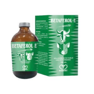 Betaferol E – Suplemento Inyectable con Hierro, Ácido Fólico y Vitamina E para Animales Jóvenes y Adultos