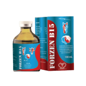Forzen B15 – Antiparasitario Inyectable con Vitamina B12 para Bovinos, Ovinos, Caprinos y Porcinos